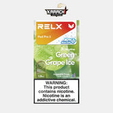 Relx Pre Filled Pod Green Grape Ice 30mg